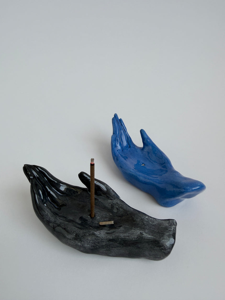 Hand Incense Holder (Black)