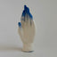 Blue and White Hand