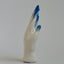 Blue and White Hand